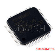 1 unids/lote STM8S207C8T6 STM8S207C6T6 STM8S207CBT6 STM8S007C8T6 LQFP-48 2024 - compra barato