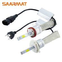 2x Plug&Play H1 H3 H4 H7 H8 H11 H9 9004 9005 HB3 H10 9006 HB4 9007 9008 LED Headlight 48W LED Headlights Bulb HeadLamp Fog Light 2024 - buy cheap