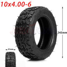 10X4.00-6 Tire Tubeless Vacuum Tyre for Electric Balancing Car Scooter 10*4.00-6 Thick Rubber Tyre for Mini Motorcycle 2024 - buy cheap