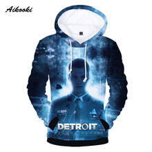 Hip Hop Game Detroit: Become Human 3D Hoodies Print Boys/girls Long Sleeve Harajuku Spring Men/women High Quality 3D Hoodies 2024 - buy cheap