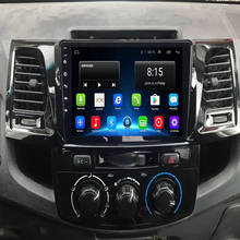 Radio con GPS para coche, 10,0 reproductor Multimedia con Android, 4G, LTE, DVD, estéreo, para Toyota Fortuner/HILUX Revo / Vigo 2004-2013 2014 2024 - compra barato