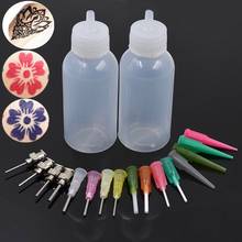 1 Set Henna Bottles for DIY Stencil Tattoo Painting Bottle With Sealing Cap Nozzle Applicator Drawing Bottles Body Painting Tool 2024 - buy cheap