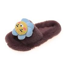 Zapatillas de oso de pétalos para mujer, pantuflas divertidas, bonitas, cómodas y suaves, pantuflas de Interior para el hogar de Otoño/Invierno, fondo suave, cálido, antideslizante 2024 - compra barato