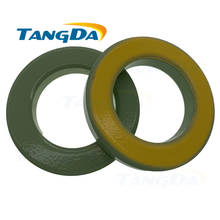 Tangda-núcleo de hierro para polvo, T300-40 de ferrita toroidal de 77x49x13mm, 71nH/N2 60ue, color verde y amarillo A 2024 - compra barato