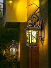 European Outdoor Black Wall Lamps Waterproof Courtyard Light Balcony Garden Villa Door Wall lights Bathroom Street Lights 2024 - buy cheap