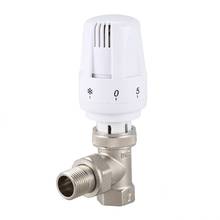 Promotion! DN15 automatic temperature control valve angle floor heating and heating special valve 2024 - buy cheap