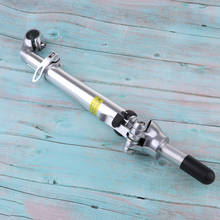 Vástago de manillar de bicicleta plegable ajustable con dientes, elevador de bicicleta de liberación rápida, 340-480mm 2024 - compra barato