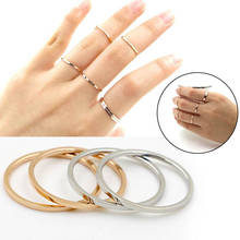 Обручальные кольца из титановой стали и розового золота, противоаллергенные гладкие обручальные кольца для мужчин и женщин, обручальные ювелирные изделия 2024 - купить недорого