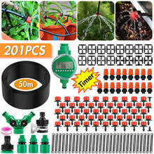 Система капельного орошения «сделай сам» автоматический полив садового шланга, наборы для микрокапельного полива с регулируемыми капельницами, для сельского хозяйства 2024 - купить недорого
