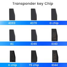 KEYYOU Car Accessories Transponder Chip Fob 4D69 4C H T5 ID40 ID44 ID46 G 4D70 Original Blank Remote Key Chip Locksmith Tool 2024 - buy cheap