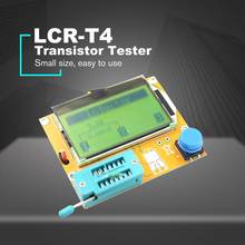 Medidor de probador de transistores Digital LCD, medidor de ESR de capacitancia de diodo triodo de retroiluminación para MOSFET/JFET/PNP/NPN L/C/R 1, nuevo LCR-T4 2024 - compra barato