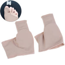 Nude Bunion Corrector Gel Pad Stretch Nylon Hallux Valgus Protector Guard Toe Separator Orthopedic Supplies Protector Foot Care 2024 - buy cheap