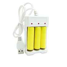 White Usb Aa Aaa Battery Charger Intelligent 4/3 Slots Rechargeable Fast Smart Charging Base 2024 - buy cheap