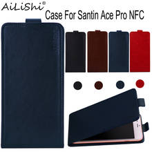 AiLiShi Case For Santin Ace Pro NFC Luxury Flip PU Leather Case Santin Exclusive 100% Phone Protective Cover Skin+Tracking 2024 - buy cheap