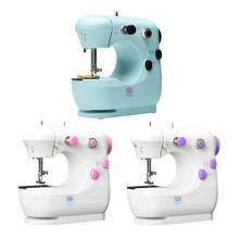 Mini Sewing Machine Portable Household  Desktop Electric Crafting Clothes Mending Machine Tailor for Home 2024 - buy cheap