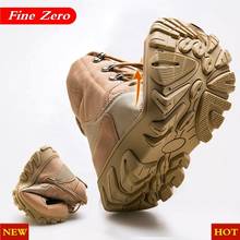 New Military Tactical Mens Boots Special Force Leather Waterproof Desert Combat Ankle Boot Army Work Men's Shoes Plus Size 39-47 2024 - buy cheap