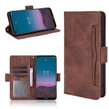 For Nokia 5.4 Case Premium Leather Wallet Leather Flip Multi-card slot Cover For Nokia 5.4 Nokia5.4 Case 6.39 inch 2024 - buy cheap