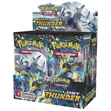 Newest 324Pcs Pokemon Cards TCG: Sun & Moon Lost Thunder Pokemon Booster Box Collectible Card Game Battle Card Kids Toy Gift 2024 - buy cheap