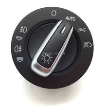 4F1941531E Chrome Auto Headlight Fog Light Switch Control 4FD941531A  For AUDI A6 S6 C6 Allroad Q7 RS6 4F1 941 531E 4FD941531A 2024 - buy cheap