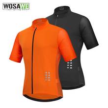 WOSAWE Men's Cycling Jersey Short Sleeves MTB Bicycle Shirt Downhill Jersey Pro Team Mountain Bike Clothing Ropa Ciclismo Shirt 2024 - buy cheap