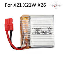 3.7V 380mAh Lipo Battery For Syma X21 X21w X26 Drone Battery RC Quadcopter Spare Parts Accessories 3.7 V RC lipo battery For X21 2024 - buy cheap