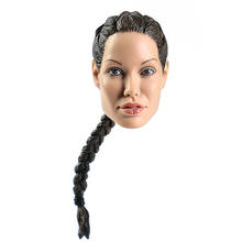 1/6 cabeça feminina esculpida juta laona com cabeça de trança esculpida para corpo de 12 ''em estoque 2024 - compre barato