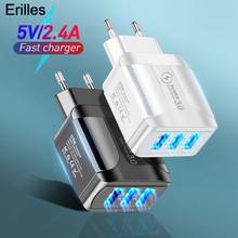 2.4 A Ordinary Charger USB Charger For iphone Samsung Xiaomi Tablet EU / US / UK Plug Wall Mobile Phone Charger Adapter Puchong 2024 - buy cheap