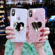 Funda de teléfono con espejo de estrella brillante para Vivo Y85, Y83, Y79, Y97, V11, Y93, Y91, V15, Y15, Y19, X30, X50, X21, X20, X23, X27, funda transparente de TPU suave 2024 - compra barato