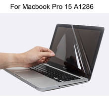 Высокая четкость экрана протектор для Macbook Pro 15 A1286 15,4 дюймов Защитная пленка для экрана 2024 - купить недорого
