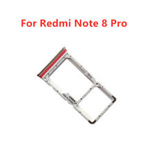 Держатель для карт для Xiaomi redmi note 8 pro, слот для SIM-карты Micro SD, адаптер, замена, ремонт, запасные части 2024 - купить недорого