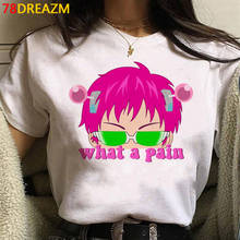 Женские футболки Saiki k, кавайная уличная одежда tumblr 2024 - купить недорого