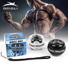 Giroscopio Power Ball ejercitador de antebrazo, ejercitador de fuerza muscular del brazo, entrenador de bola para fortalecer, expansor carpiano, gimnasio, Fitness 2024 - compra barato