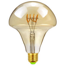 TIANFAN Led Bulbs Vintage Light Bulb G125 Hemisphere Quad Loop Led Filament Golden Tint 220/240V E27 Edison Bulb 4W Dimmable 2024 - buy cheap