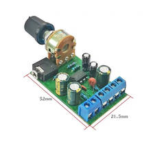 2*1,5 Вт TDA2822 Аудио Усилитель мощности доска стерео двухканальный усилитель класса D усилители 4-32ohm DC2V-12V 2024 - купить недорого