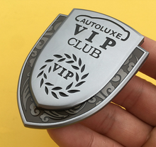 3D Metal VIP Club Auto Luxury JDM Car Trunk Fender Emblems Badge Decal Sticker 2024 - buy cheap