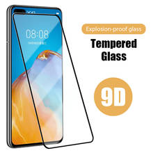 9D Full cover tempered glass on Huawei P30 P20 P40 Pro Lite 2019 E 5G screen protector on Huawei Y9S Y8S Y8p Y9a Y7a Y7p Y6p Y5p 2024 - buy cheap