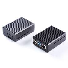 Raspberry Pi 4B Aluminum Case Metal Enclosure RPI 4 Box Compatible with Raspberry Pi 4B 2024 - buy cheap