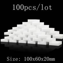 100 Pieces 100 * 60 * 20mm White Melamine Sponge Magic Sponge Eraser For Kitchen Office Bathroom Clean Accessory / Dish Cleaning 2024 - buy cheap