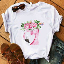 Vintage Vogue Paris Printed tshirt Summer Kawaii shirt Women Casual Tops O Neck Hipster Ladies Tee 2024 - buy cheap
