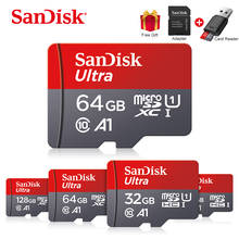 SanDisk Class10 Memory card 16GB 32GB 64GB 128GB 256GB Ultra A1 SDXC 120MB/s UHS-I flash micro SD Card + Adapter + Card reader 2024 - buy cheap