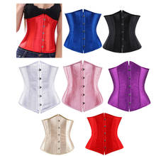 Women Gothic Underbust Corset and Waist Cincher Bustiers Top Workout Shape Body Belt Sexy Lingerie Corsets Top Plus Size S-6XL 2024 - buy cheap