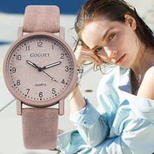 Gogoey Брендовые женские часы модные кожаные часы женские наручные часы montre femme reloj mujer zegarek damski 2024 - купить недорого