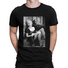 Tupac And Marilyn Monroe Cotton Summer Cool Men T Shirt Casual Short Sleeve Men Tshirt Cool Loose Funny Men Tshirts T-Shirt 2024 - buy cheap