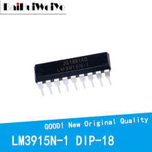 10 шт./лот LM3915N-1 LM3915N LM3915 DIP-18 новый оригинальный IC хорошего качества Чипсет DIP18 светодиодный гистограммный дисплей драйвер 2024 - купить недорого