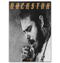 GX156 Hot Post Malone Rap Music Album Cover Star Custom Painting Poster Prints Canvas Wall Picture For Home Room Decor 2024 - buy cheap