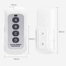 Scimagic 433MHz Remote Control For DEA GIBIDI ATA PTX4 DOORHAN FADINI JUBI ROSSI BENINCA NOVA PECCININ 433.92 MHz Garage Command 2024 - buy cheap