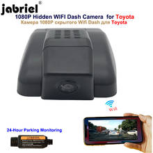 Jabriel 1080P Hidden Wifi Dash cam car dvr for Toyota AVALON Camry chr Highlander rav4 Corolla crown sienna innova verso vios 2024 - buy cheap
