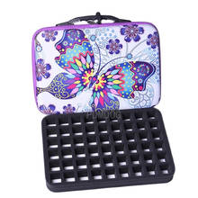 60/70/80 grid empty packaging diamond painting box tool container storage box carrying portable butterfly bag zipper (no bottle) 2024 - buy cheap