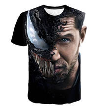 2019 Hot sale Venom T-shirt Men Women Casual 3d priting high quality t shirt Funny t-shirt harajoku streetwear tshirt plus size 2024 - buy cheap