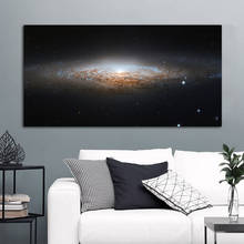 Espaço e estrelas quadros em tela quadros decorativos para sala de estar decoração da sua casa 2024 - compre barato